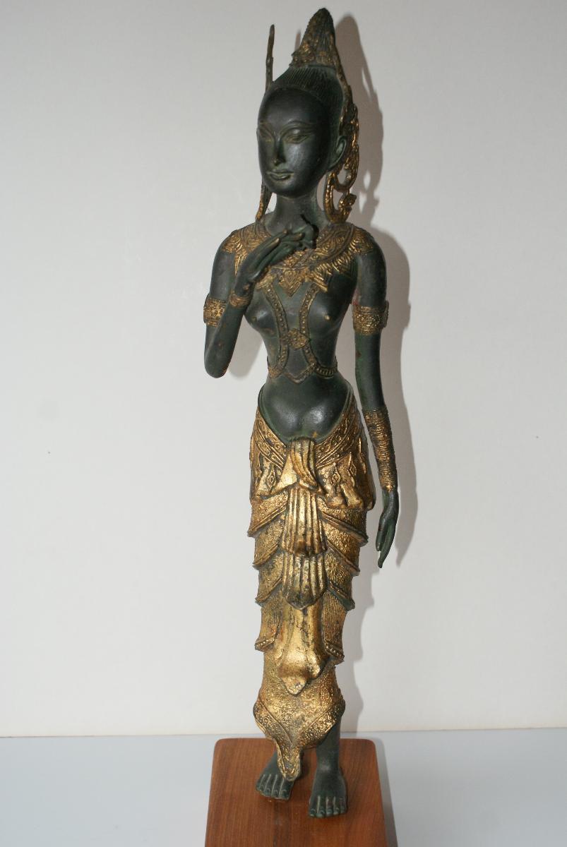 Indische Göttin Zeigt Sich